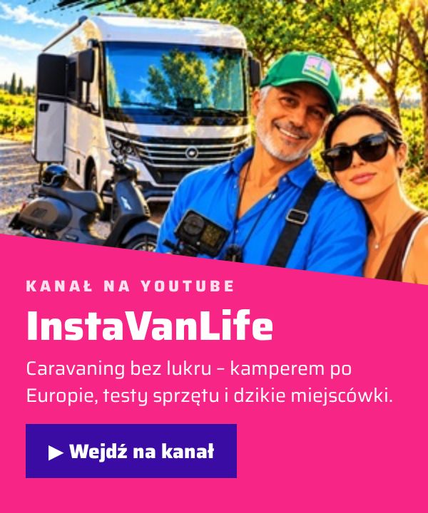 InstaVanLife – kanał o podróżach kamperem na YouTube